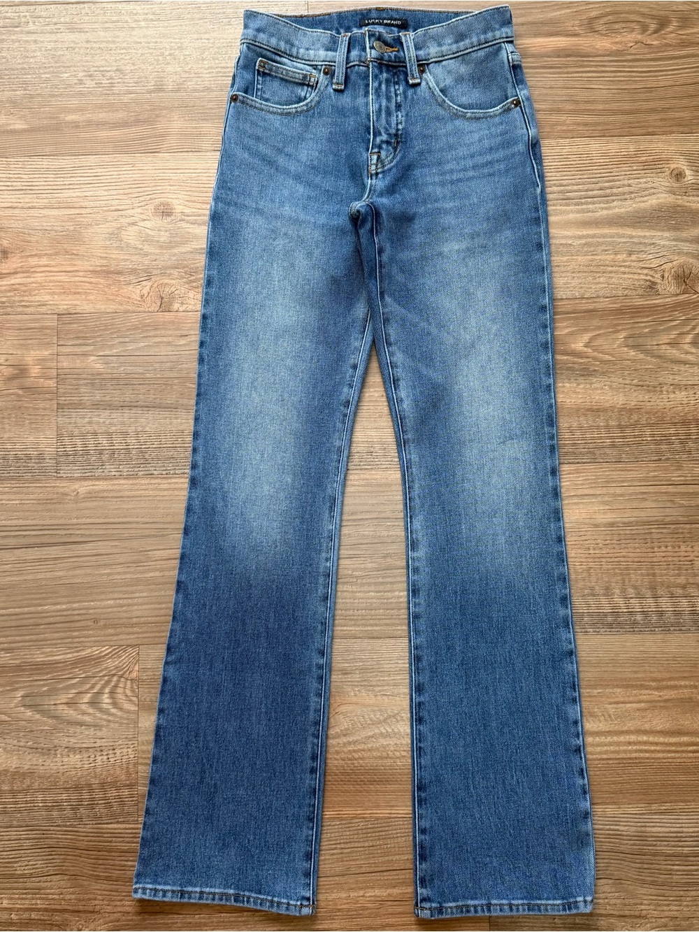 Lucky Brand Mid Rise Boot Ava Jeans